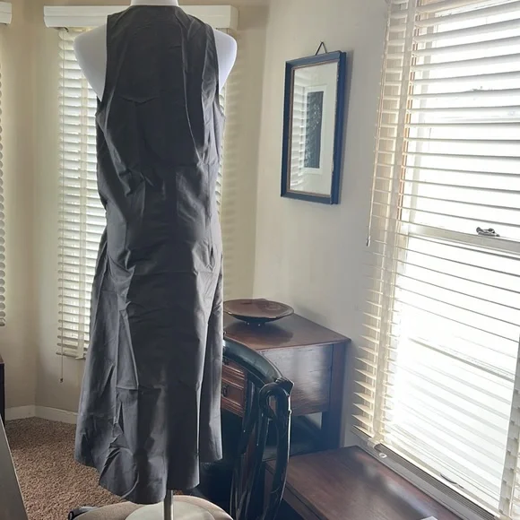 Brochu Walker Side-tie Wrap Dress (cotton/poly blend) - Picture 4 of 7